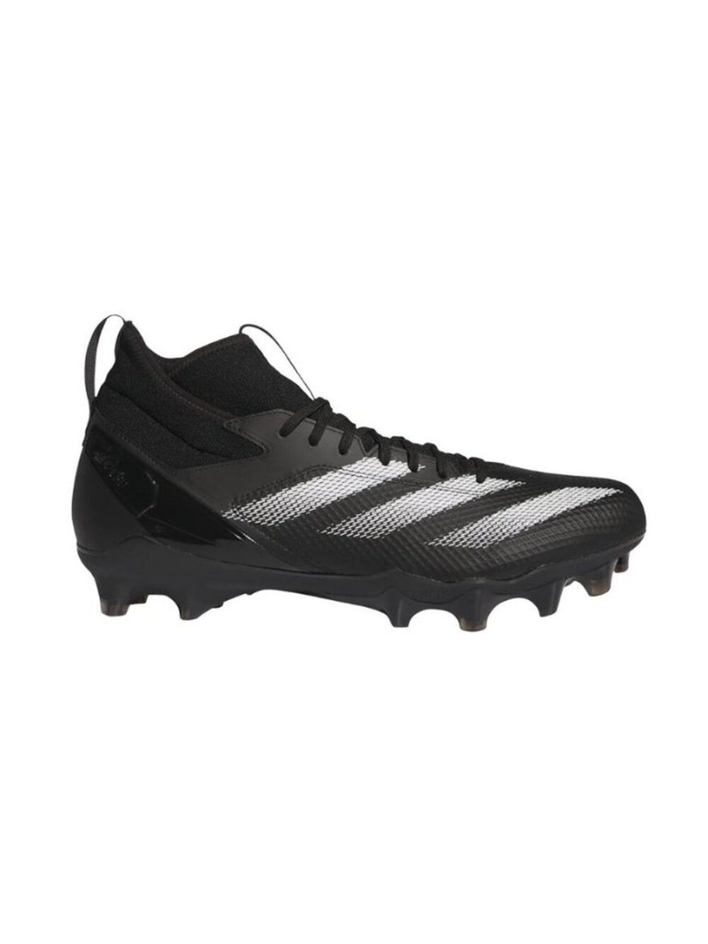 Adidas Adizero Impact Black/White Football Cleats Shoes IE9661 Mens Size 8.5 NWT